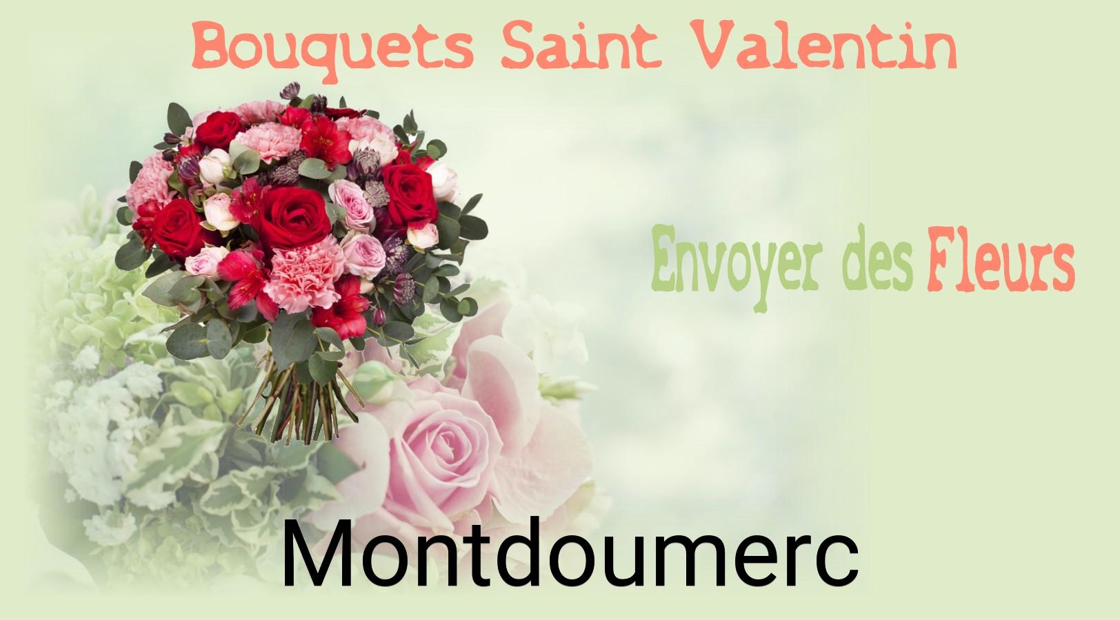 Roses de Saint-Valentin livrées à Montdoumerc